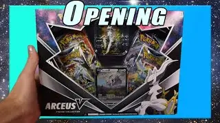 Opening Arceus V Premium Figure Collection Box