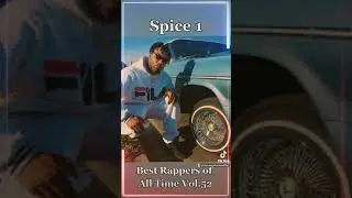Best Rappers of All Time Vol.52 | Spice 1 #drumatic #spice1 #hiphop #music #spice #spiceone #rapper