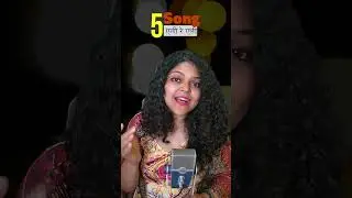 10 Songs On Raag Bhimpalasi | By- @classicalshubha  | #vocals #singer #shorts