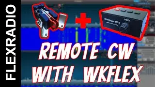 Remote CW with WKFlex #cw #morsecode