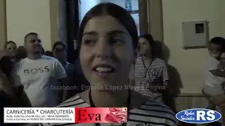 BELLA DE SOUSA le canta a la Virgen del Mar, en Isla Cristina 21-8-2022
