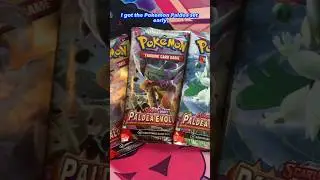 INSANE Pok&eacute;mon Paldea Evolved early opening!! 🤩🤩#shorts #pokemon #paldeaevolved