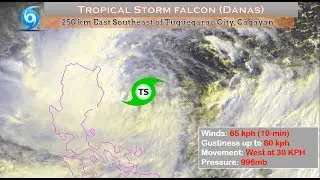 Weather Update- (July 16, 2019) Bagyong Falcon [Tropical Storm Danas)