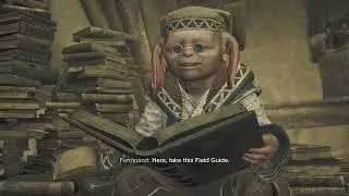 Monster Hunter Wilds - Chapter 1-2 Talk To Ferdinand The Researcher (The Monster Field Guide)