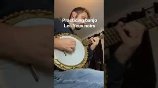 Les yeux noirs - banjo style chaabi #algerie #music #chaabi #jazzmanouche #crazyguitarfrance