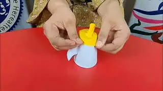 pompom cup flyer making activity