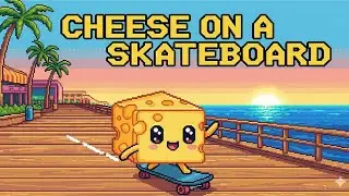 CHEESE ON A SKATEBOARD | (Official Music Video) | A Funny Ska-Punk Song