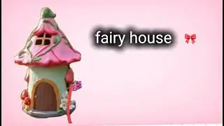 I make fairy house ❌ no clay ❌No  putti with cardboard 🤯 # fatema craft 