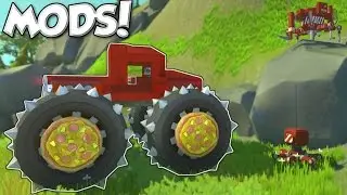 MOD SUPPORT UPDATE! - Scrap Mechanic Update Gameplay & Quicklook - Operation Pineapple Pizza