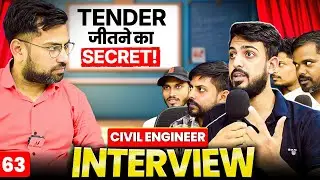 How to Crack Civil Engineer Interview 2025 | Tender Process & Contract Management Questions