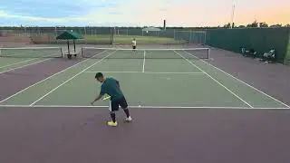 Alex vs James 3rd set 10pt Tiebreaker