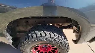 18x9 Red Method Racing NV 305 on Trail Boss.