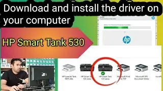 How to Download and Install Driver HP Smart Tank 530 Printer (Step by Step)