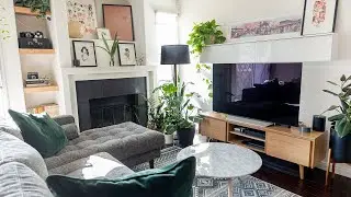 Room Tour &ndash; Relaxing DIY Living Room Makeover