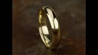 HDCF150Y - 5mm Men's Yellow Gold Ring