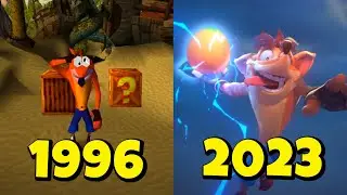 Evolution of Crash Bandicoot Games