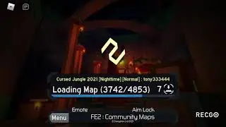 Roblox : FE2 Community Maps - Cursed Jungle Nighttime (Solo) [Normal]
