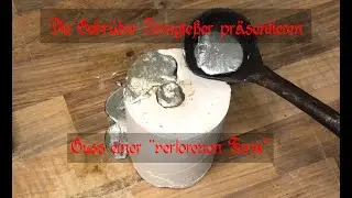 Die Gebr&uuml;der Zinngie&szlig;er gie&szlig;en eine 