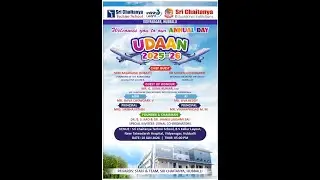 SRI CHAITANYA TECHNO SCHOOL | UDAAN | ANNUAL DAY 2025-26