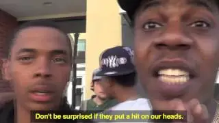 Cops use dogs to remove anti-Trump students