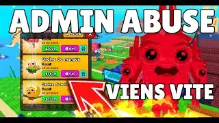 L&rsquo;&acute;ADMIN ABUSE est l&agrave; !!!!  sur plantes vs brainrots  [ ROBLOX LIVE  FR]