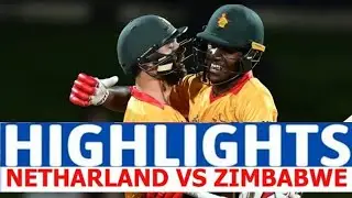 Zimbabwe vs Netherlands 2nd ODI 2023 Highlights | Zim vs NED