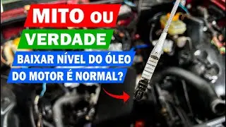 N&Iacute;VEL do &Oacute;LEO BAIXO na vareta? &Eacute; NORMAL baixar &oacute;leo do motor?