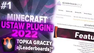 #1 MINECRAFT - ustaw plugin! - TOPKA GRACZY [ajLeaderboards]