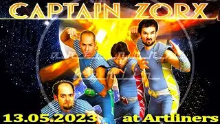 Captain Zorx live at Artliners Berlin 13.05.2023