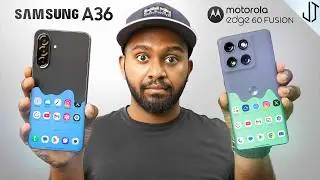 Moto Edge 60 Fusion VS Samsung A36  Comparison | Shocking Results!