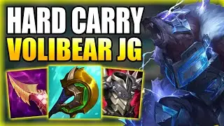 HOW TO PLAY VOLIBEAR JUNGLE & HARD CARRY THE GAME! - Best Runes/Build Guide - League of Legends