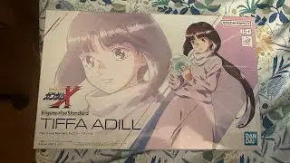 Tiffa Adill figure rise standard gundam x unboxing 