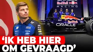 Verstappen blij met nieuwe livery: 