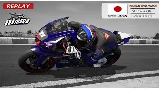 Ride 3 | Replay | SSP | Sugo - Japan | Yamaha YZF R6 1:22.918 | World 3rd place (hotlap) PS4 iNAra2K