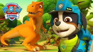 Resgate do bebê dinossauro! 🦖 - Patrulha Canina PAW Patrol - Desenhos animados para crianças