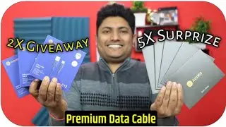Ausmo Premium Data Cable Unboxing and Giveaway | Best Data for Smartphone to Buy Online