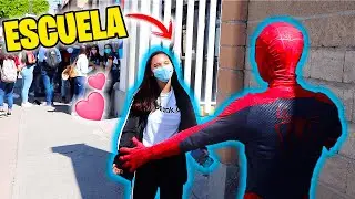 ¡RECOGÍ A MI NOVIA DE LA ESCUELA VESTIDO DE SPIDER-MAN! - IVANSPIDEY