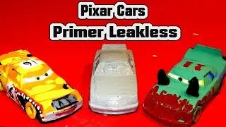 Pixar Cars Primer Leakless с потрясающими Молнией Маккуином, Джимбо и High Impact