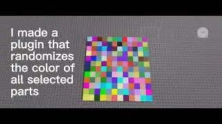 Color Randomizer Roblox Plugin