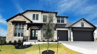 4700+ sq ft Colinas plan by Drees Custom Homes in Lariat in Liberty Hill, TX