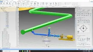 👋 E3D Tubería de succión en bomba centrífuga para diseñadores de tubería Everything 3D model BIM.