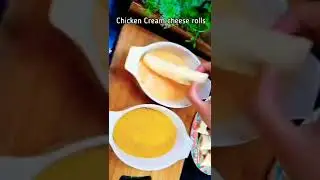 chicken cream roll 🥐#foreverfood  #short  #shorts