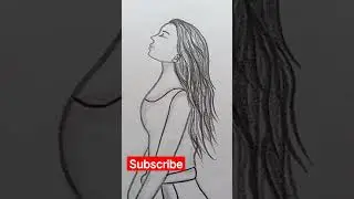 girl drawing #shorts my life my rules #attitude #youtube #youtubechannel #art #drawing #trending