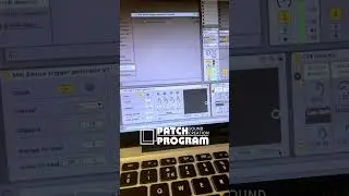 Music non stop, techno pop #sounddesigner #freelance #sound #audio #cycling74 #maxmsp #computermusic