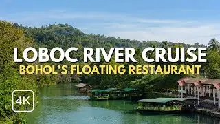 The Ultimate Buffet Experience at Bohol's Floating Restaurant | Loboc River | Philippines | 4K ASMR