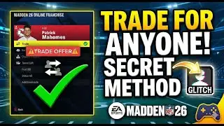 HOW TO TRADE FOR WHOEVER YOU WANT ON MADDEN 26 ONLINE FRANCHISE MODE!