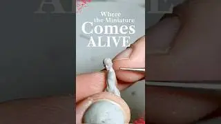 How to Sculpt a 28mm Female Miniature that actually feels alive | Step by Step Tutorial