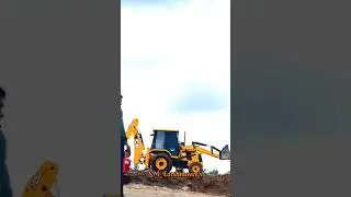 JCB 3DX Power in Action! Heavy Worksite Beast 💪🚜 #Shorts