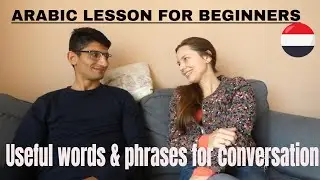 Arabic lesson for beginners|BASIC WORDS & PHRASES FOR TRAVELERS| Foreigner speaks arabic