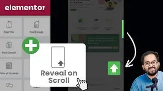 Floating Elementor &ldquo;Back to top&rdquo; REVEALS on scrolling down (2024)